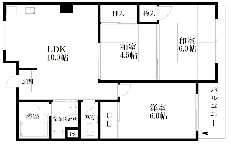 ハイツ富士	 間取り
