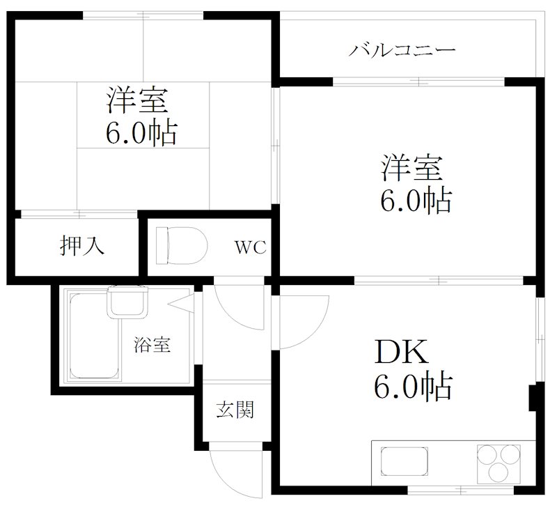 メゾン美也パートⅣ 間取り
