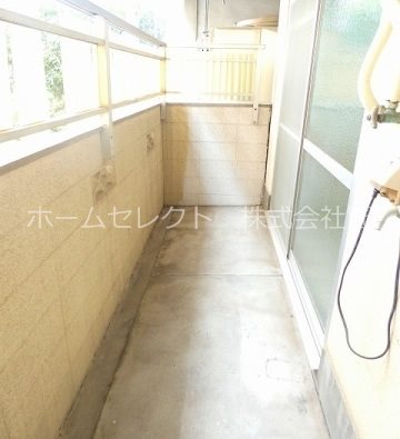 ルネ北畠 ベランダ