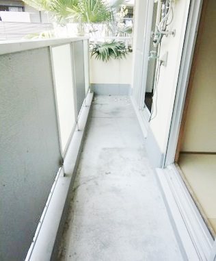 ルネ北畠 ベランダ