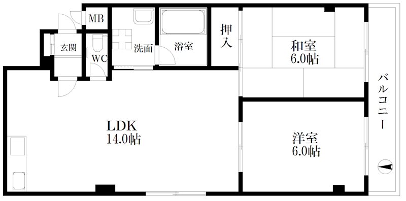 ニューライフみその 間取り