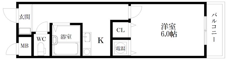 グランドムール天下茶屋 間取り