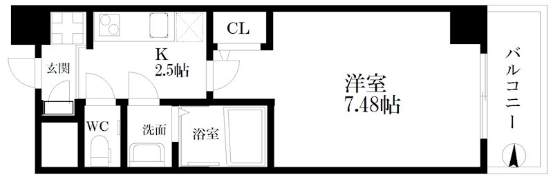 グランパシフィック玉出 間取り