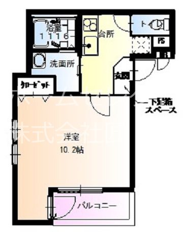 フジパレス粉浜Ⅱ番館 間取り