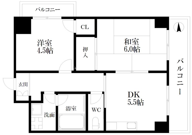 平田マンション 間取り