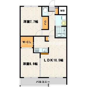 グランメゾン御崎  間取り