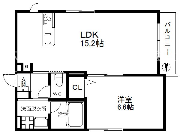 メゾン帝塚山 間取り
