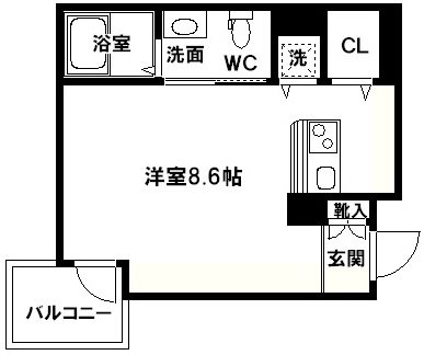 セレブコート安立 間取り