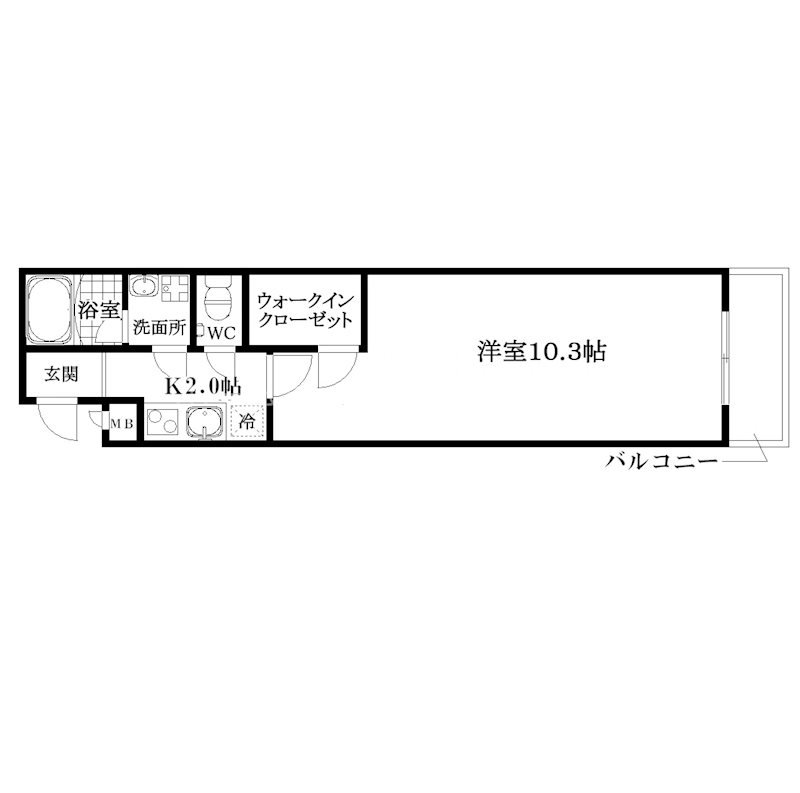 セレーナ住之江Ⅰ番館 間取り