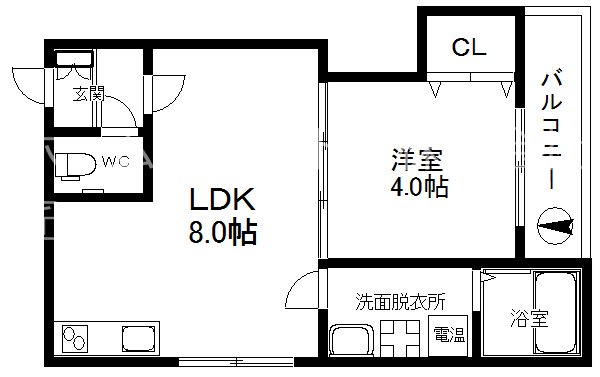 シプランドーレⅡ 間取り