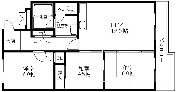 ミリカハイツ 間取り