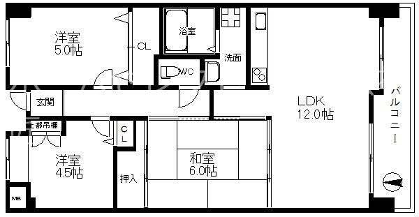 ノアーズアーク住之江 間取り