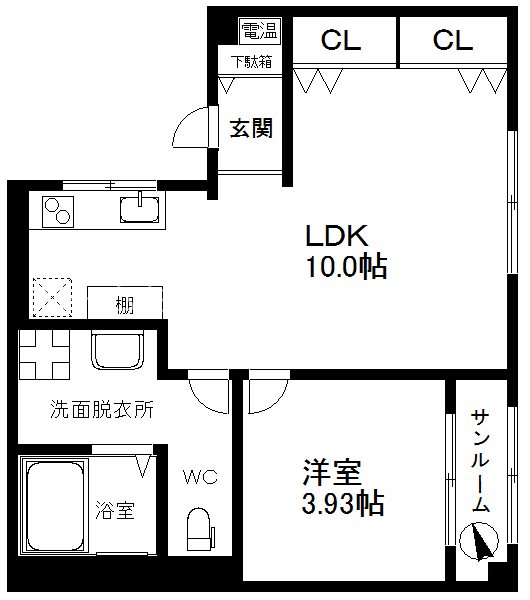 コーポ有希 間取り