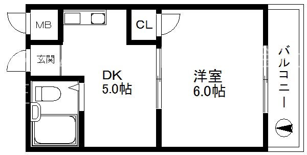 プリエールファミリー住之江御崎 間取り