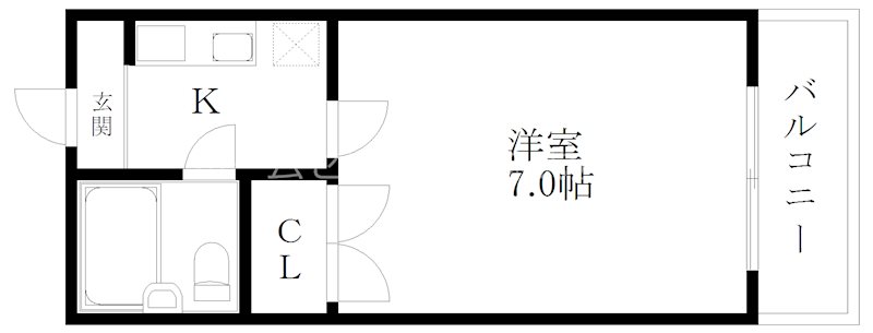 コーポリーブル 16 間取り