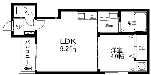 F　asecia　chart 間取り