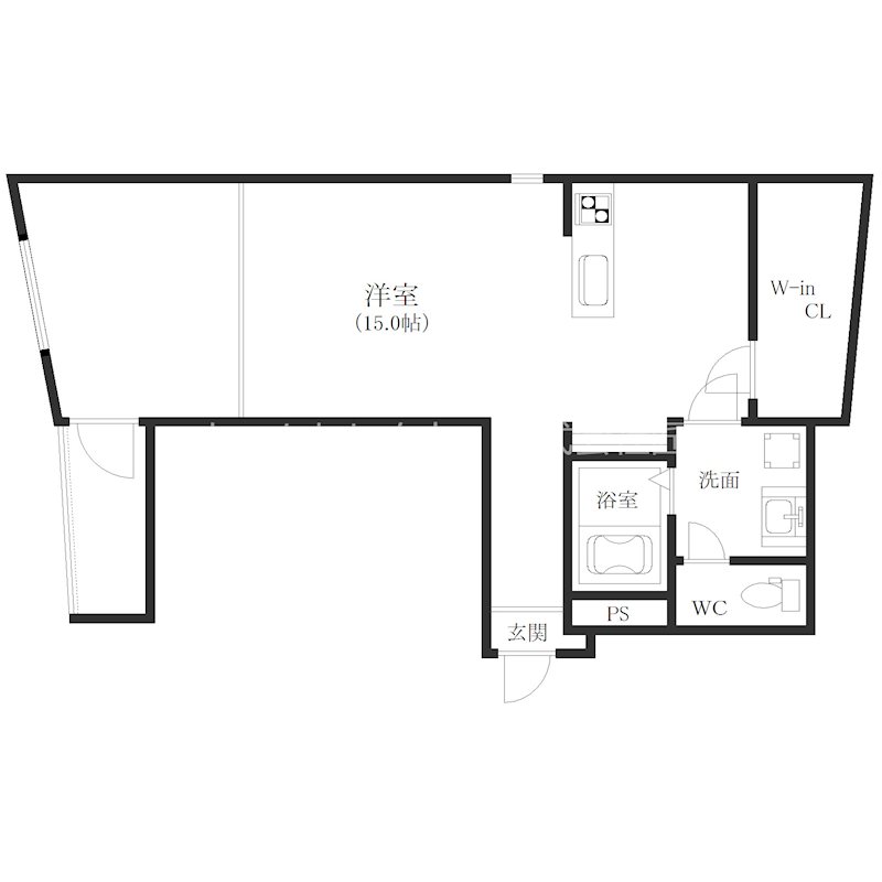 イブニングテラス 間取り