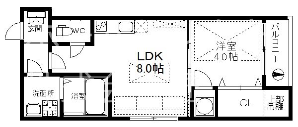 FDS BIJOU SUITESⅡ 間取り