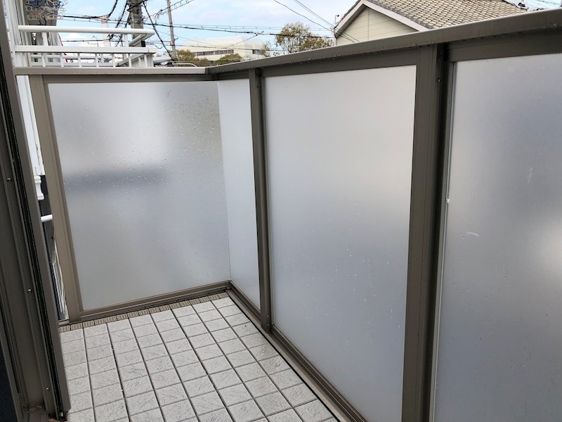テラス北加賀屋 ベランダ
