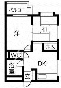 プレアール西加賀屋 間取り
