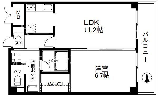 グレース帝塚山 間取り