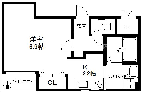 サンライフカガヤ 間取り