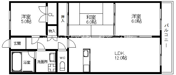 ドリーム中加賀屋 間取り
