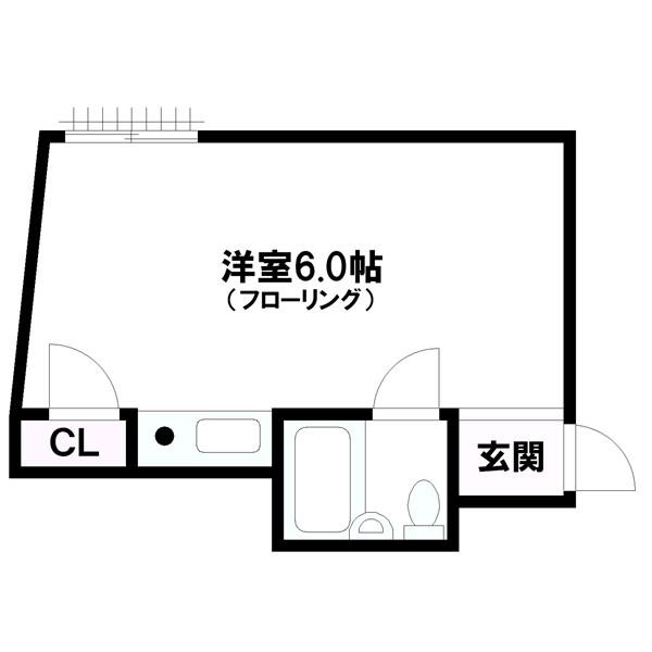 サンハイツ粉浜 間取り