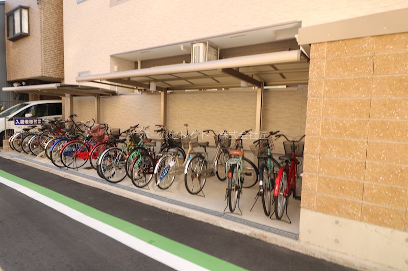 フジパレス我孫子前駅西 駐車場