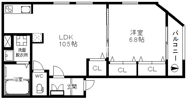 カーサミア天茶 間取り
