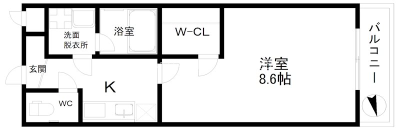 セレーナ住之江Ⅱ番館 間取り