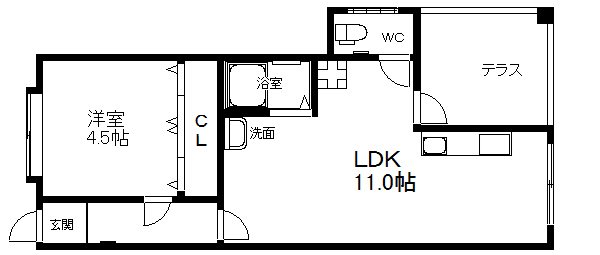 ユアーズマンション 間取り