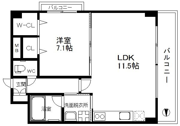 グレース帝塚山 間取り