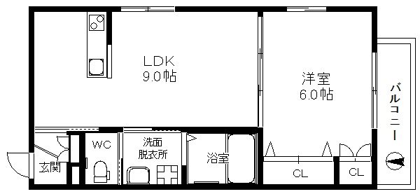 スカイコート 間取り