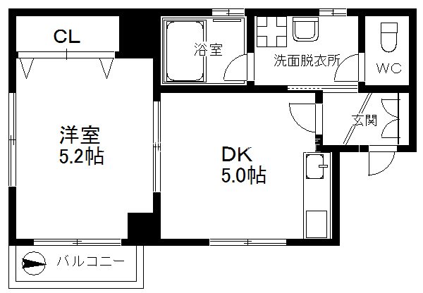 プラヤ住之江 間取り
