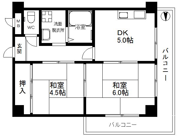 グランドメゾン富士 間取り