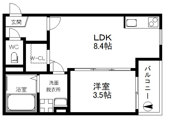 Pratt Lumiere北島 間取り