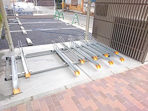 オリーブコート天下茶屋 庭
