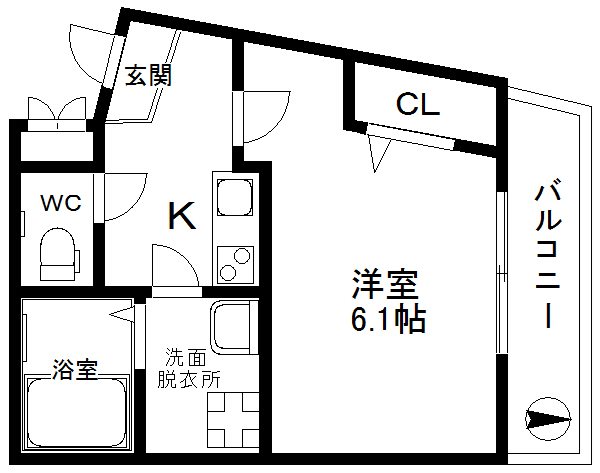 グランエクラ玉出東 間取り