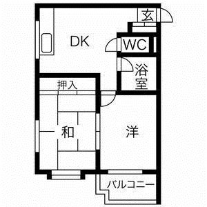 プレアール西加賀屋 間取り