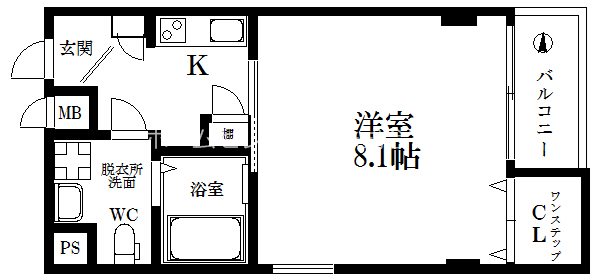 エムズコート玉出 間取り