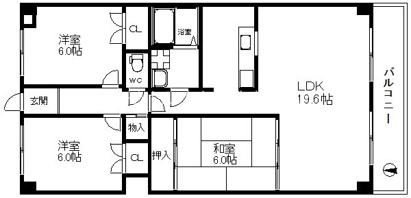 コーポ住吉 間取り