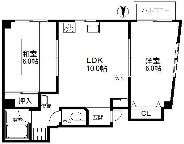 ハイアットマンション・アヴィ 間取り