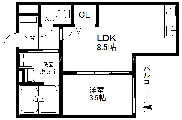 Pratt Lumiere北島 間取り