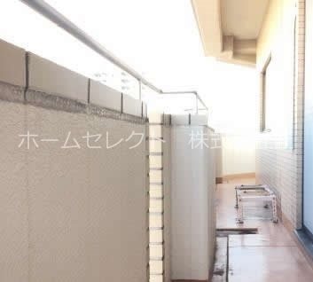 天下茶屋ガーデンハイツ ベランダ