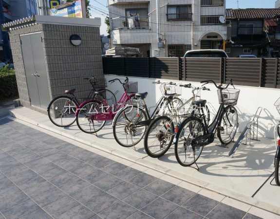 ルクール天下茶屋北 庭
