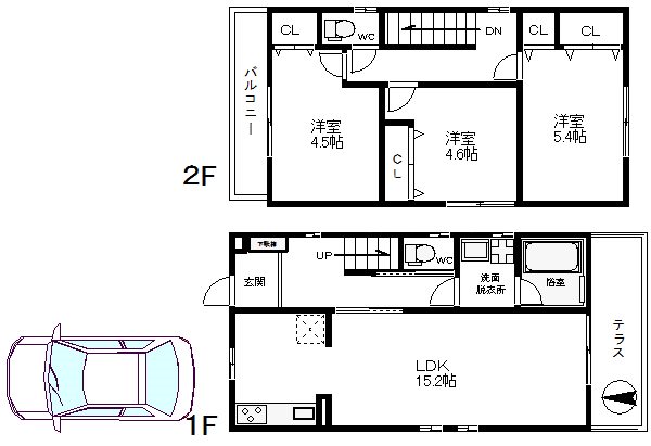 仮称 粉浜1丁目戸建賃貸 戸建 居住用 の物件情報 玉出の賃貸売買不動産は ホームセレクト玉出店 株式会社匠