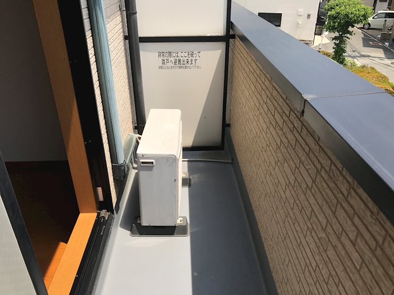 ラフィーネ聖天坂Ⅲ番館 ベランダ