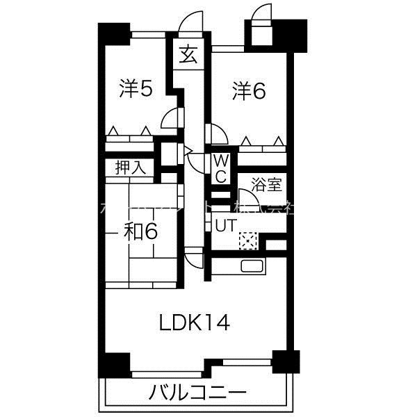 サワードゥ住之江公園 間取り