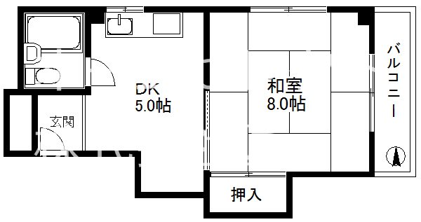 ランスロットハイツ 間取り
